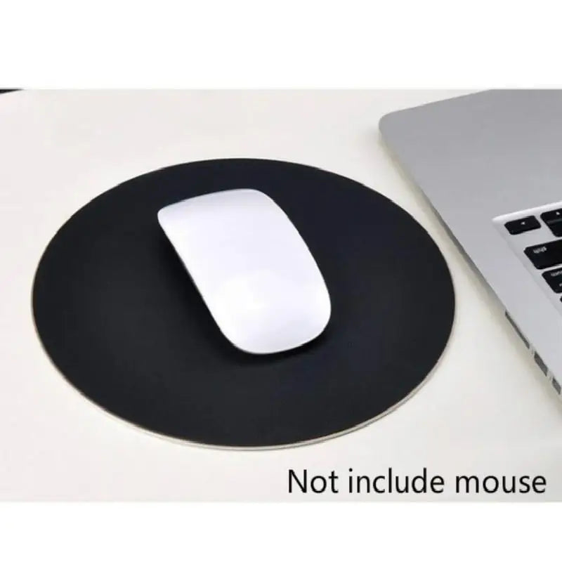 1pcs Round Gaming Mouse Pad Aluminum Alloy Metal Mouse Pad Suitable Home Office Computer Mouse Accessories