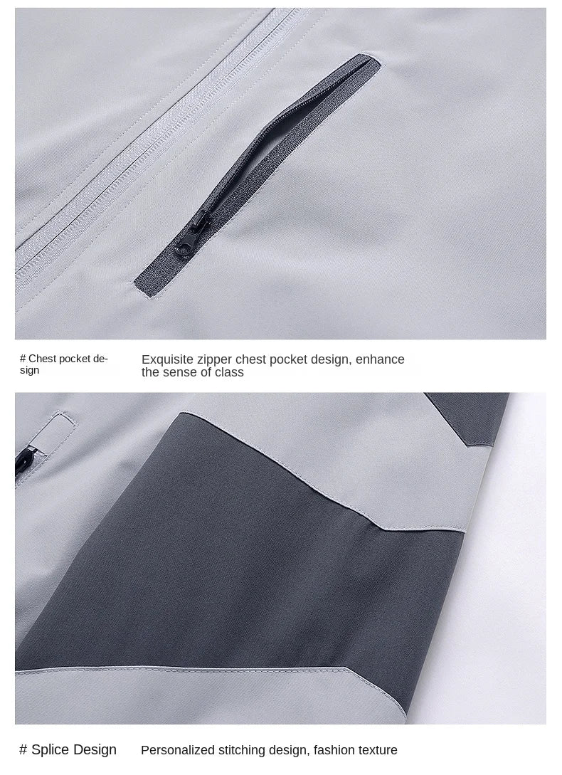 Kids Urban Outdoor Jacket Hooded Design Version of The Loose Fashion All-weather Waterproof Waterproof Fabric Breathable Comfort