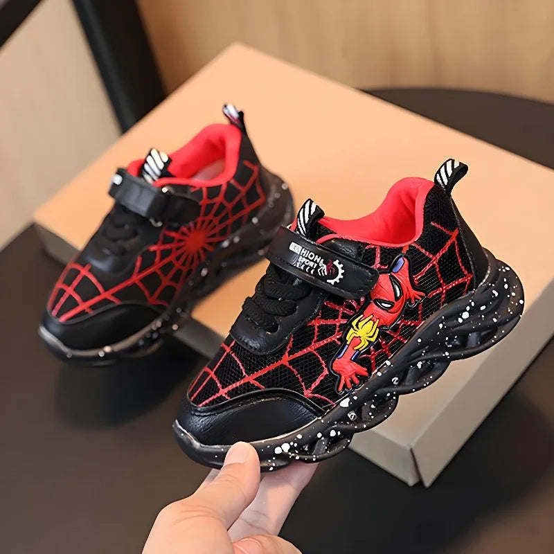 2025 Autumn New Style Children's Casual Shoes Boys Fashion Led Lighted Shoes Soft Bottom Kids Sneakers Boys Sports Footwears