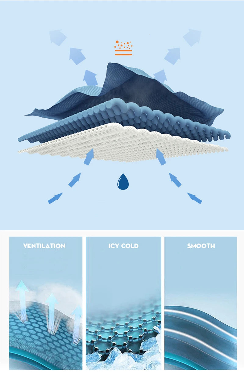 New Summer Men's And Women's Half-sleeved Ice Silk Breathable Sports Fitness Sweat-absorbing Quick-drying Short-sleeved T-shirt