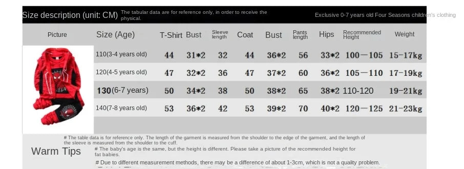 3pcs Cartoon Print Spiderman Cosplay Costume Autumn Kids Boys Sleeveless Hooded Vest +T Shirt+Pant Tracksuit Children Outfits