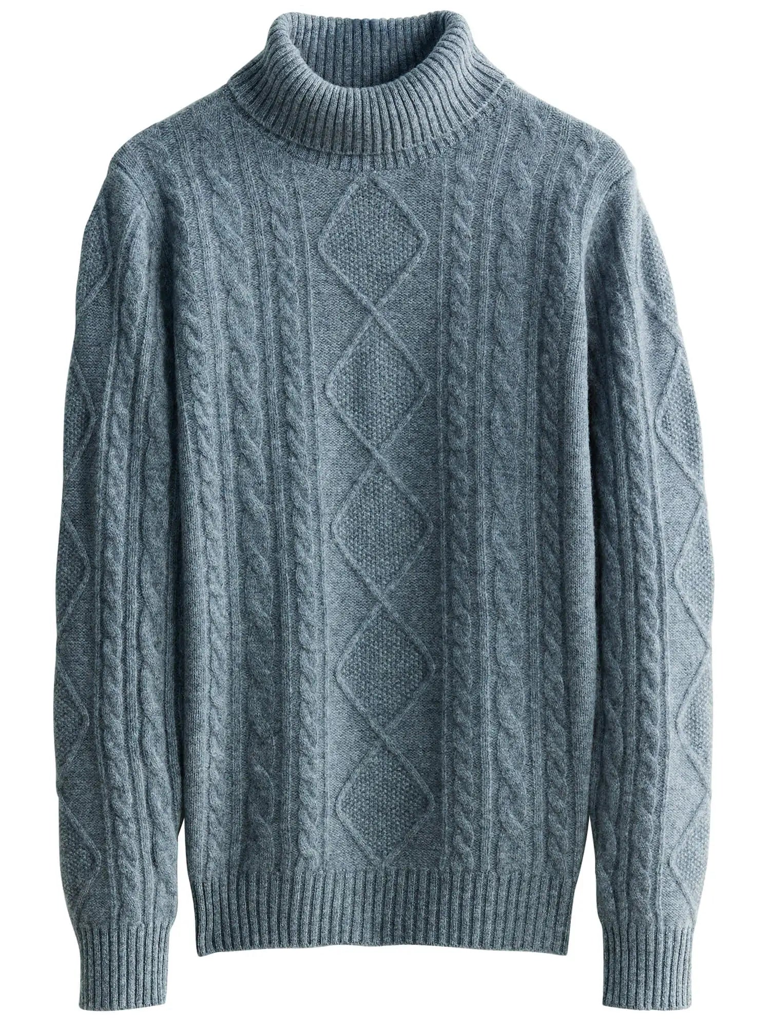 Cashmere Sweater Women Knitted Sweaters 100% Merino Wool Turtleneck Long-Sleeve Knit Pullover 2022 Winter Autumn Jumper Clothing