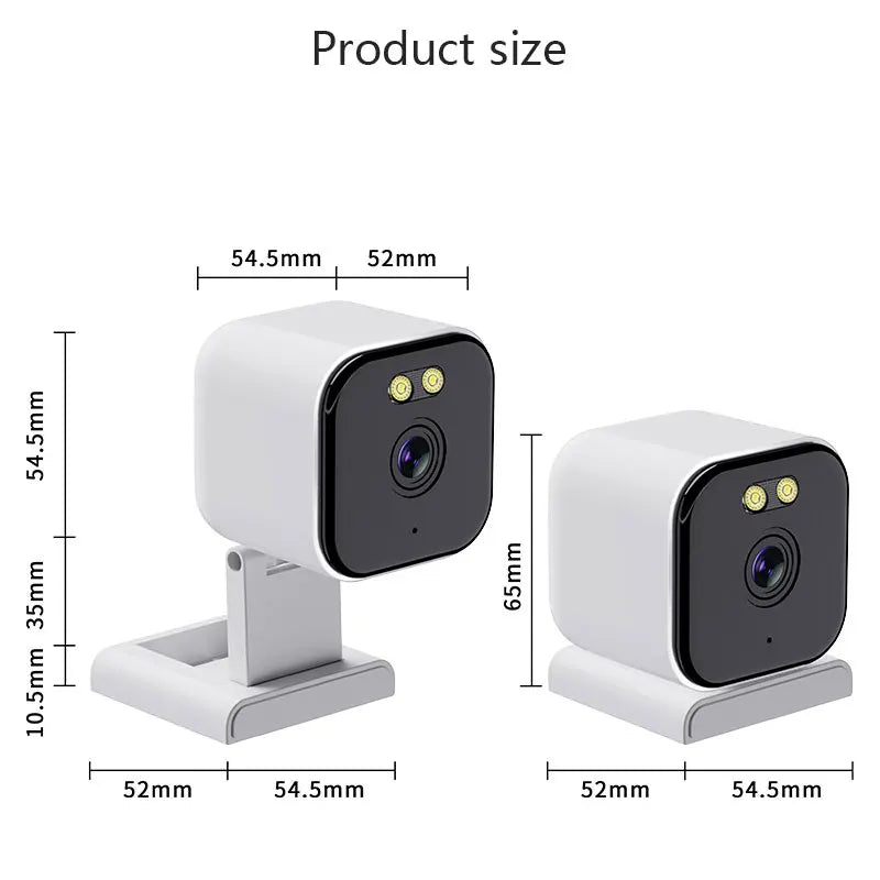 WiFi Tuya Camera Smart Home Security Camera 4MP HD Color Night Baby Monitor Two Way Audio Video Surveillance Security