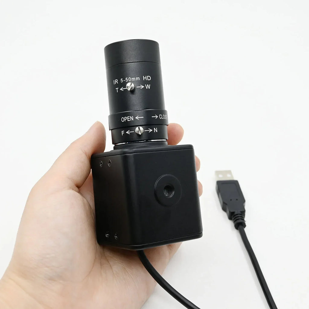 GXIVISION IMX179 8MP USB Case Camera HD,Driver Free,3264x2448 15fps,With 5-50mm Zoom CS Lens,Static shoot,Win/Android/Linux/RPi