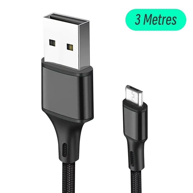 DATA FROG 1M 2M 3M Charging Data Cable For PS4 Controller USB Charger Cable For PS4 Gampad Joystick Game Accessories