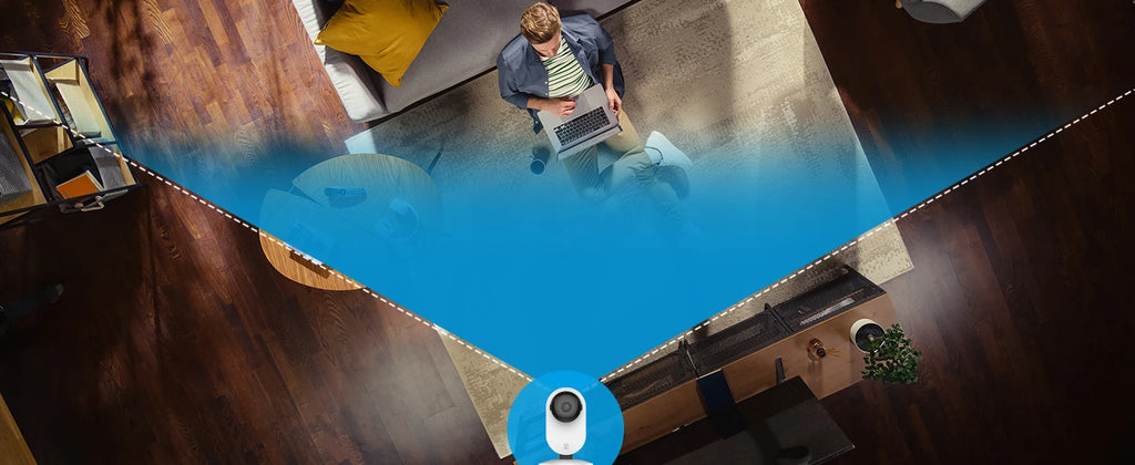 2K Security Camera Kit 1/2/4pcs YI Pro, Indoor Cameras with Smart Detection, Phone App for Baby Pet Monitoring