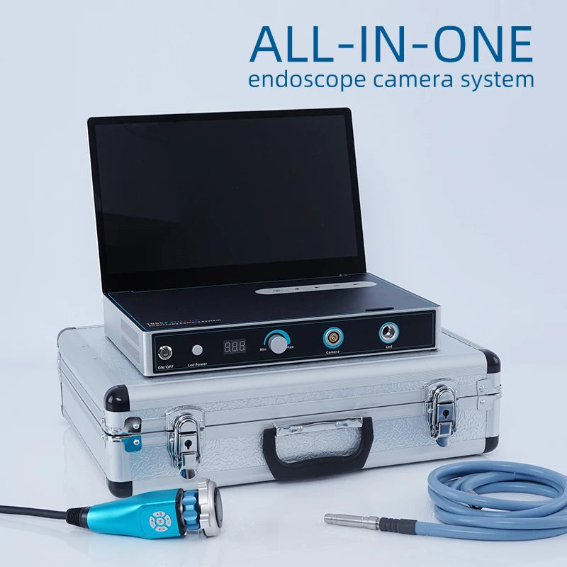 Medical Full HD Endoscope Unit Endoscopic Camera System Endoscopy Equipment With LED Light Source For ENT Surgical Visualization