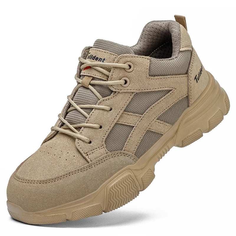 Insulation 10KV Safety Shoes Men Anti-smash Breathable Electrician Welding Work Boots  Puncture-Proof Male Footwear