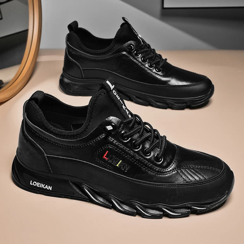 Labor Protection Men's Shoes Autumn Construction Site Work Work Anti Slip Wear-Resistant Sports Leisure Mountain Climbing