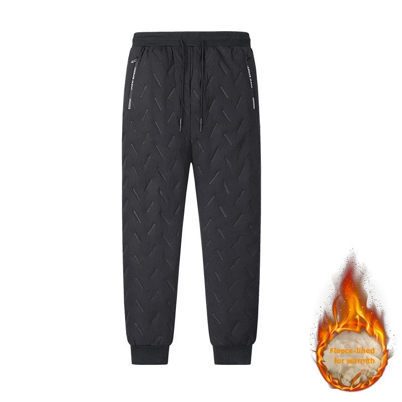 Men's Winter 1-3Pc Tracksuit Set Warm Thickened Jacket Pants Vest Matching 3pcs Fashion Casual Loose Fleece-Lined Outfit For Man