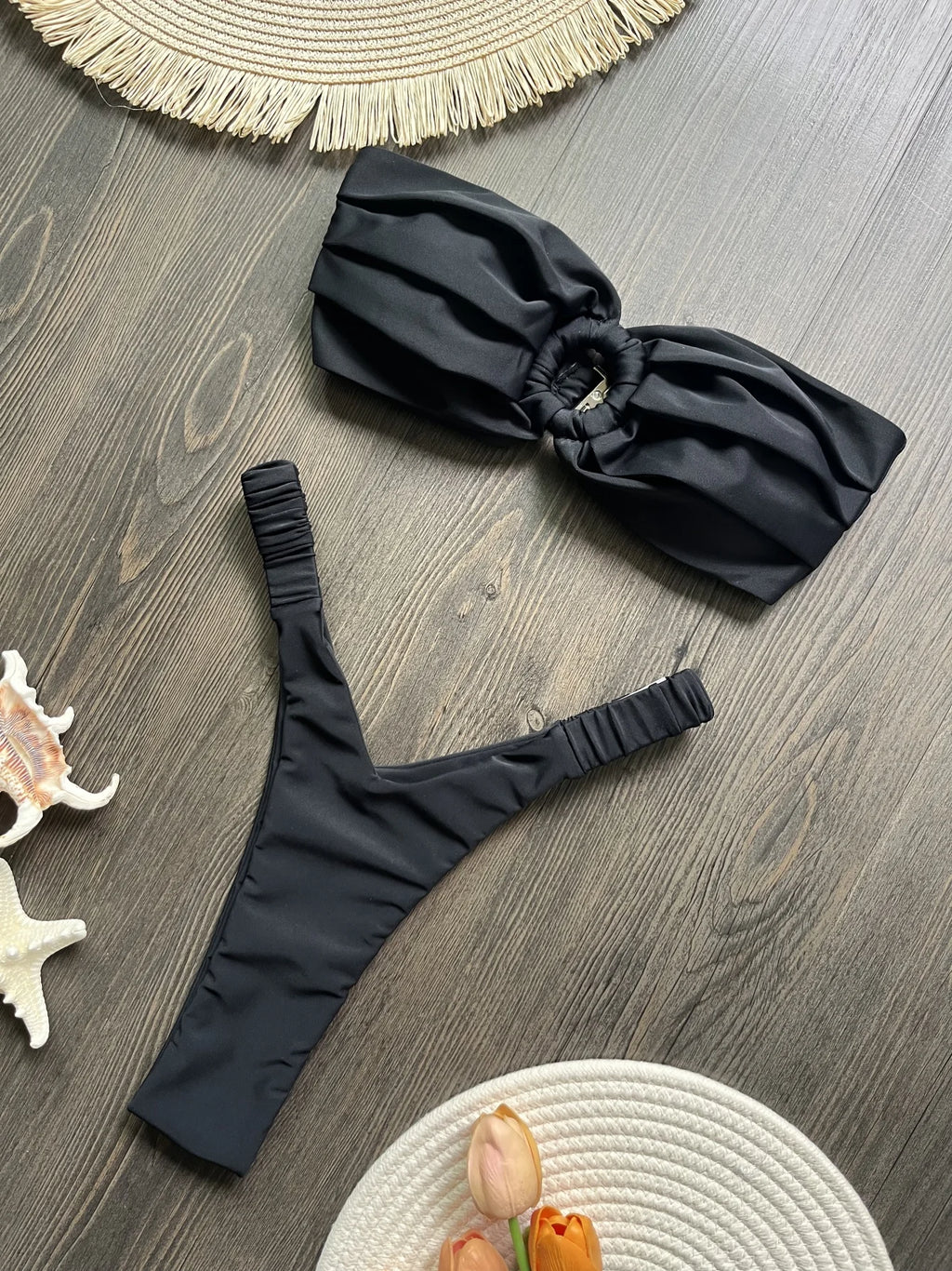 Micro Bikini Push Up Women Swimsuits 2024 Sexy Female Swimwear Brazilian Bikini Set Thong Biquini Swimming Suits Beachwear