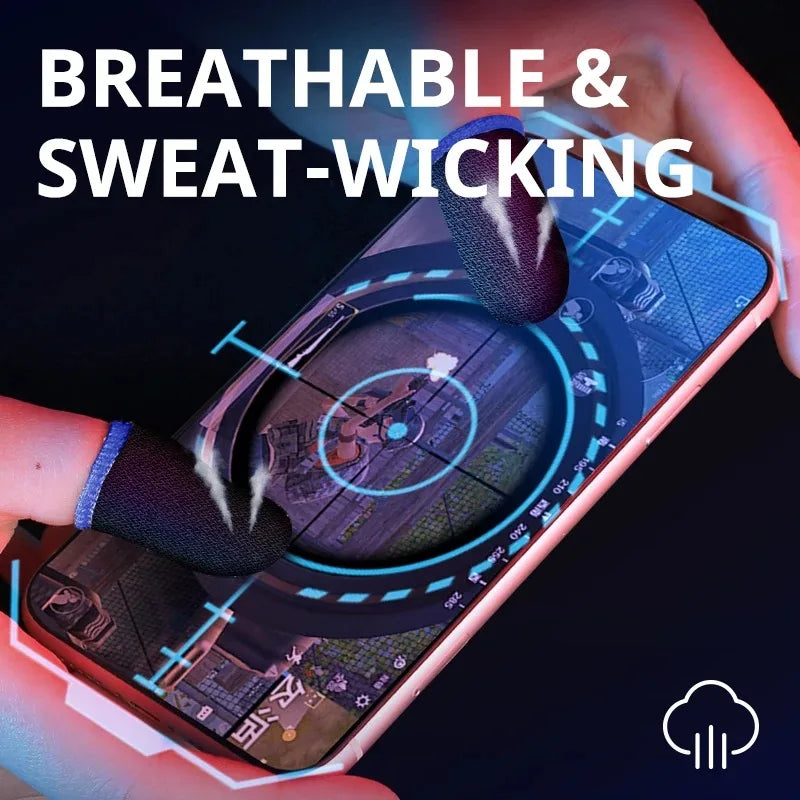 20Pcs New Finger Cover Game Controller Suitable For PUBG Anti Sweat Scratch Touch Screen Game Finger Thumb Cover Glove