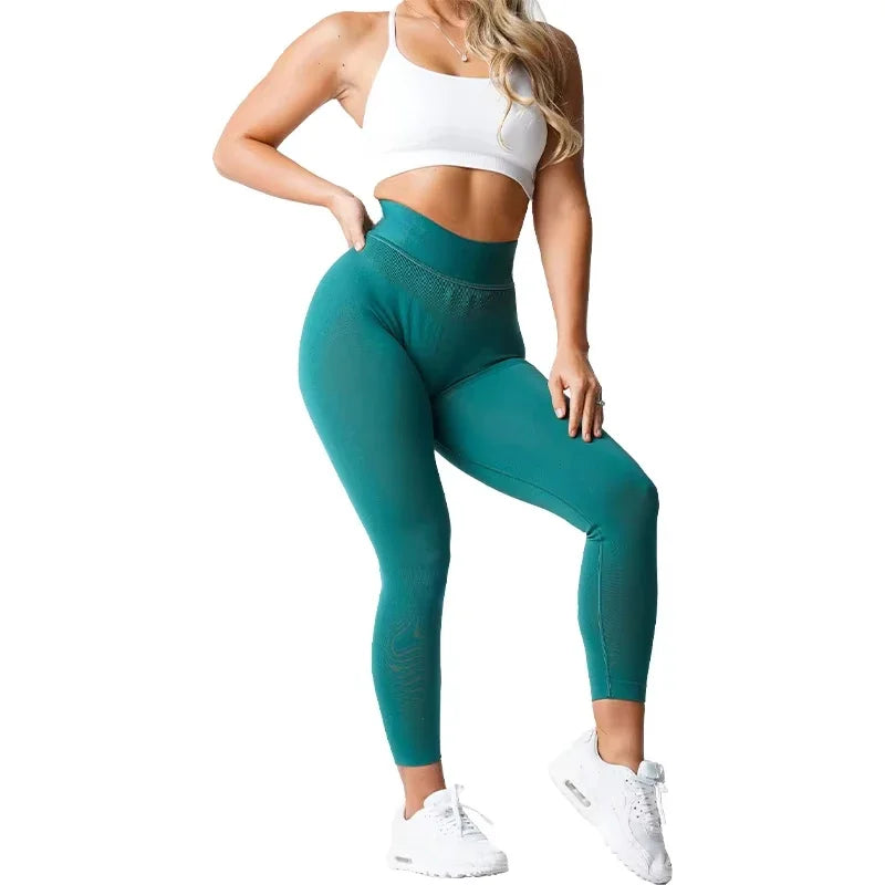 New Sport Seamless Leggings Spandex Tights Woman Fitness Elastic Breathable Hip-lifting Leisure Sports Running leggings