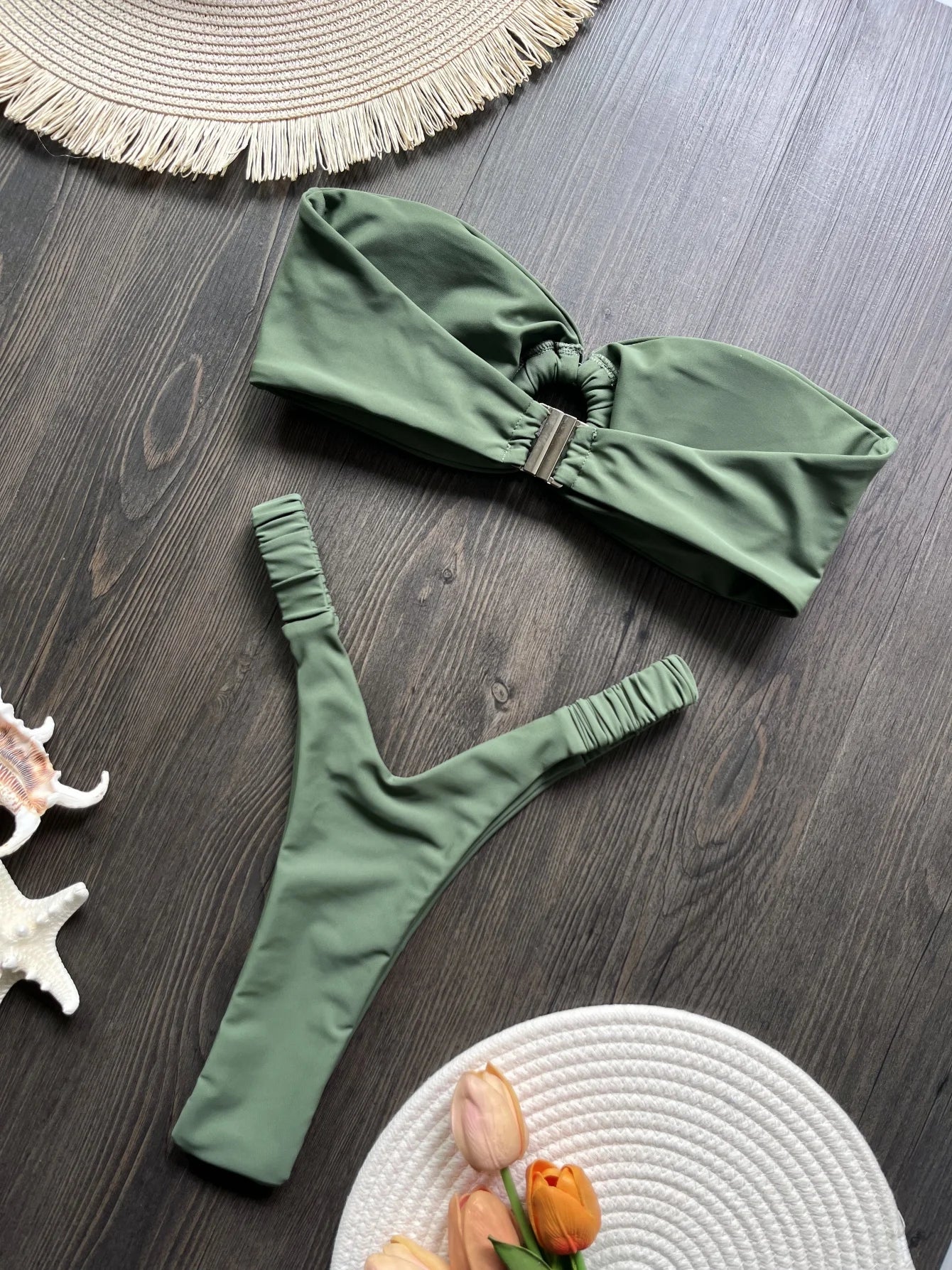 Micro Bikini Push Up Women Swimsuits 2024 Sexy Female Swimwear Brazilian Bikini Set Thong Biquini Swimming Suits Beachwear