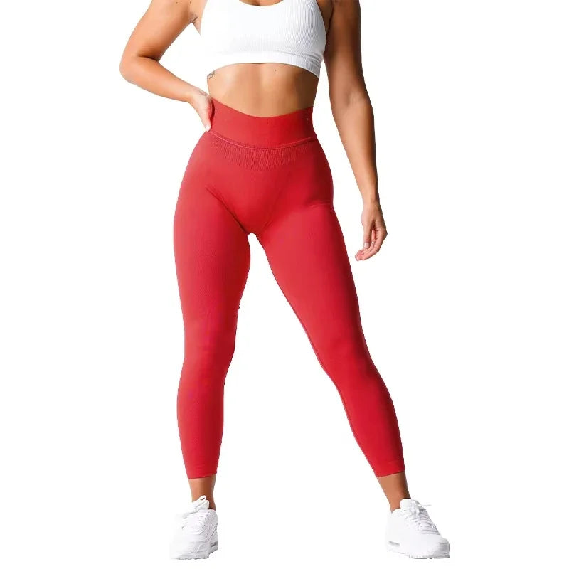 New Sport Seamless Leggings Spandex Tights Woman Fitness Elastic Breathable Hip-lifting Leisure Sports Running leggings
