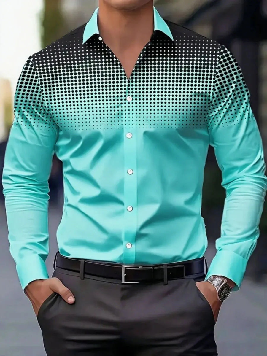 Men's new style shirts, men's business shirts, office shirts, comfortable and soft, designed by experts, quick delivery