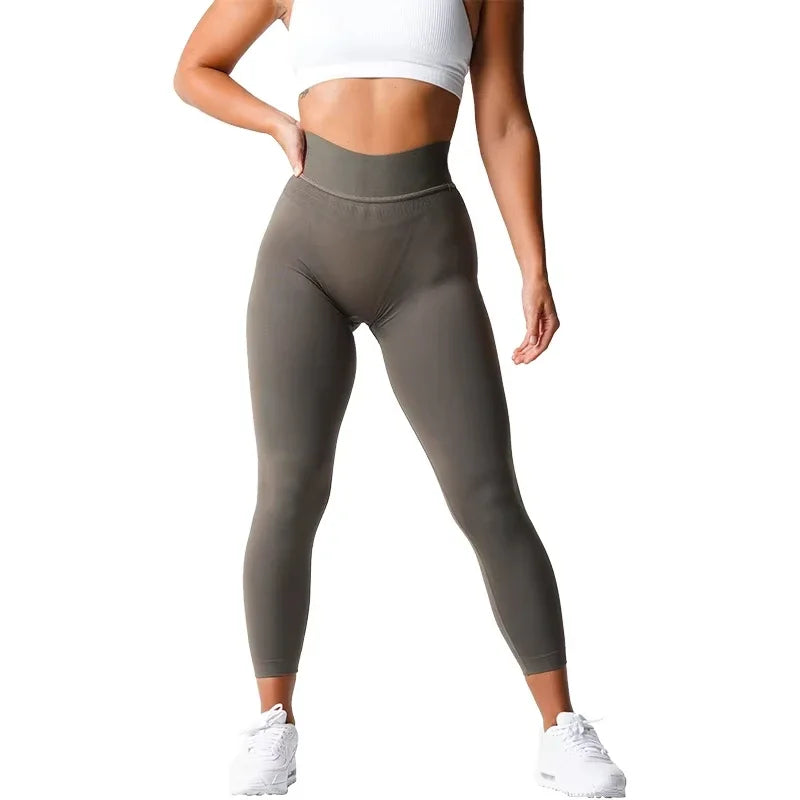 New Sport Seamless Leggings Spandex Tights Woman Fitness Elastic Breathable Hip-lifting Leisure Sports Running leggings