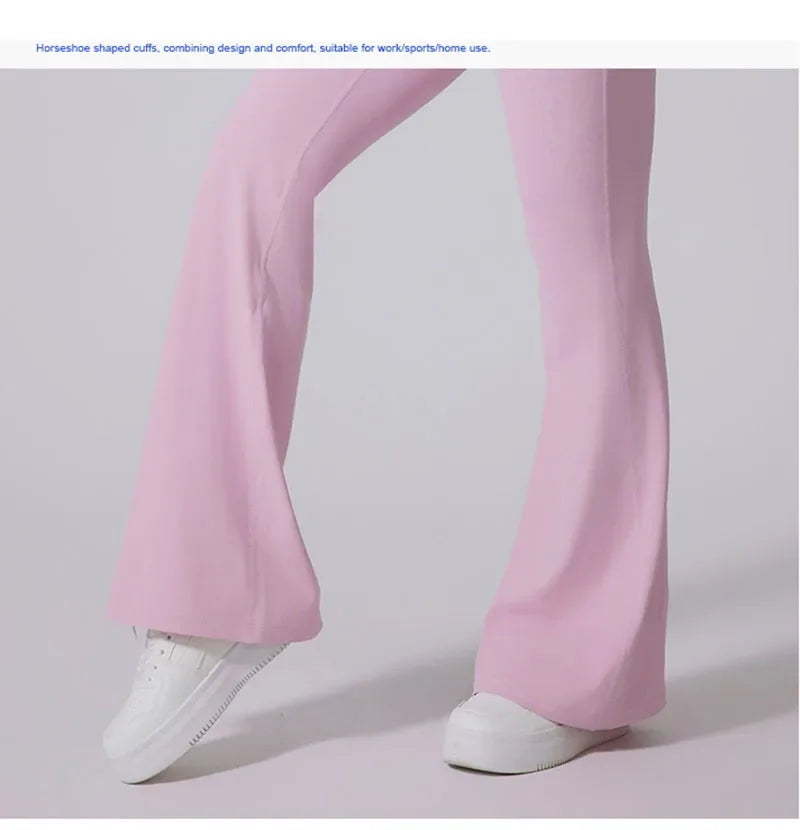 Cloud Hide Leisure Sports Trousers Home Workout Long Yoga Pants for Women Gym Fitness Running Leggings High Waist Street Tights