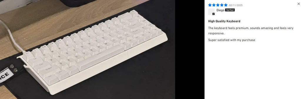 MCHOSE ACE68 Magnetic Keyboard 0.125ms 128K Sampling Rate Wired Mechanical ACE60 Pro for Gaming 0.01mm RapidTrigg 8000Hz SOCD/Rs