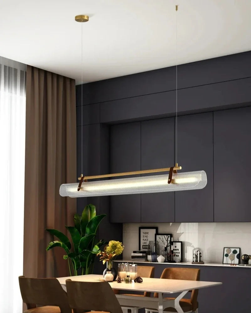 Nordic minimalist acrylic restaurant pendant light LED modern home dining table restaurant bar counter office desk lighting