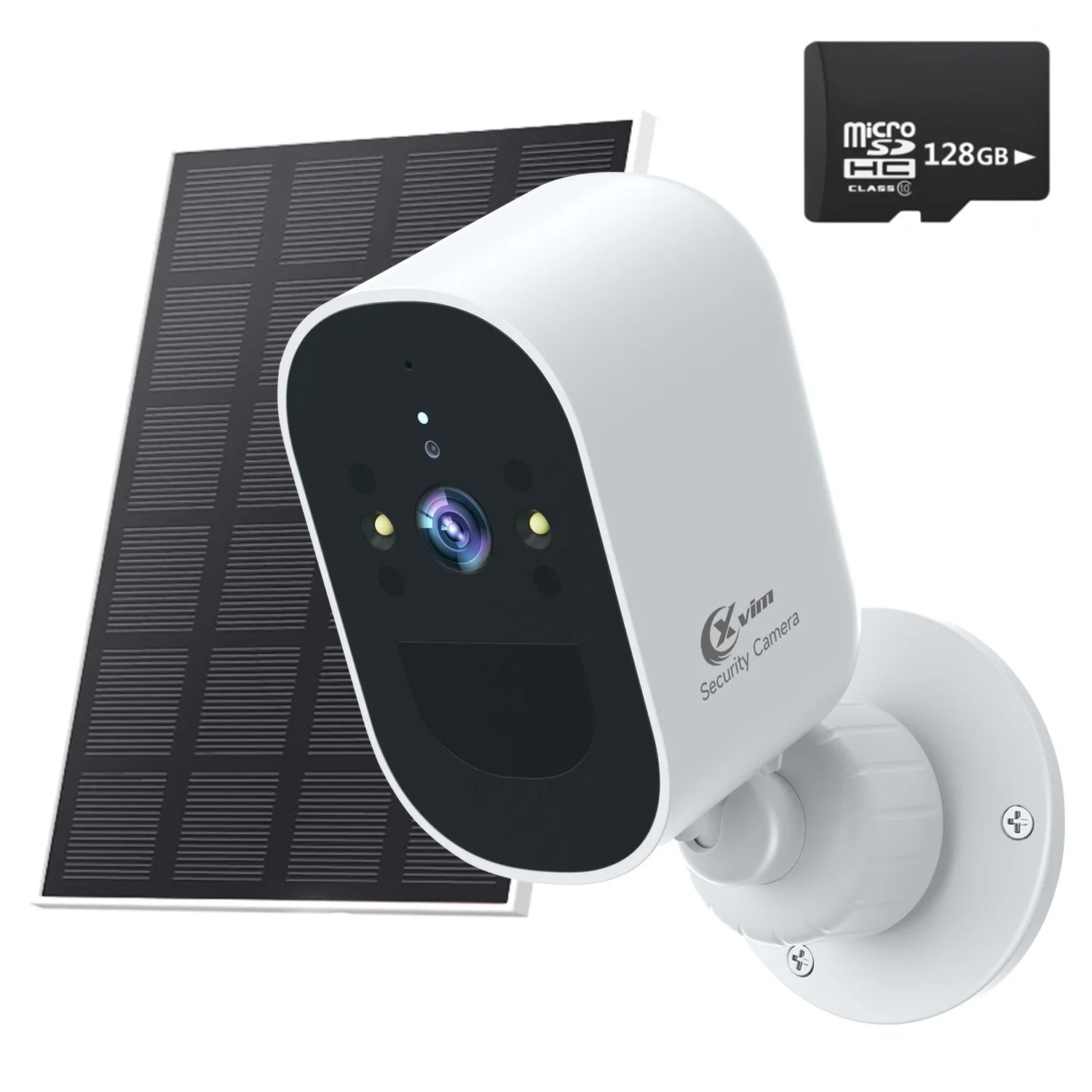 1080P WiFi Solar Camera Outdoor Wireless Solar Battery Powered Security Camera PIR Motion Alarm TF Cloud Audio Night Vision
