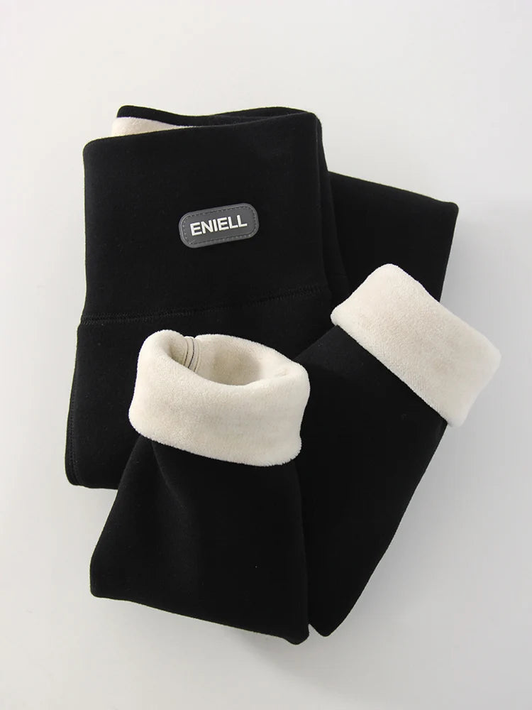 Winter Warm Leggings Women Black High Waist Skinny Warm Formal Pants Stretch Thick Fleece Women's Leggings Winter Outwear 2025