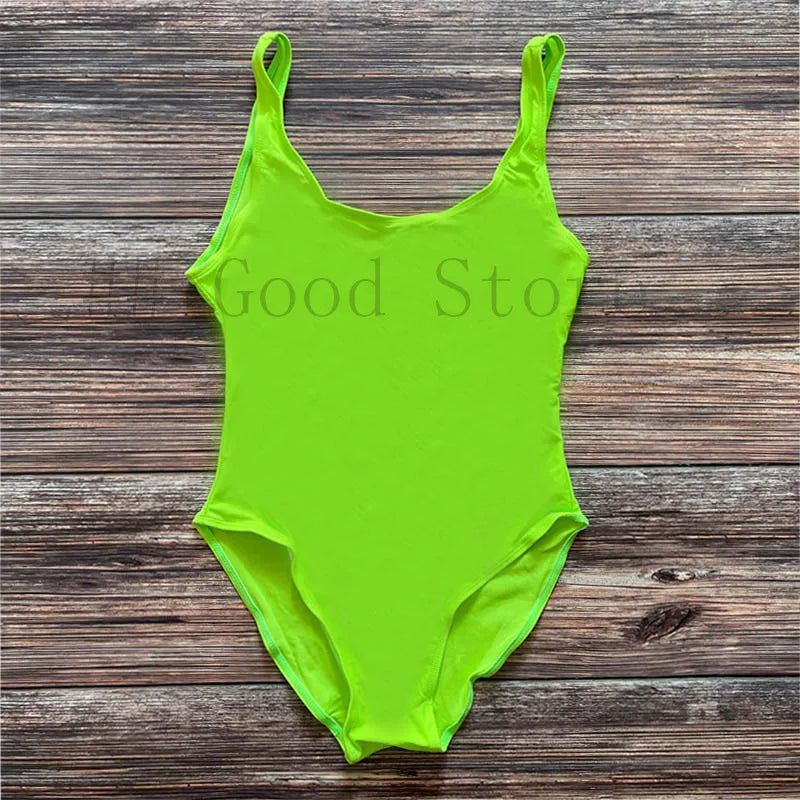 Sexy Padded One Piece Swimsuit Women Swimwear Solid Bathing Suit monokini Swimming Suit Summer Beachwear maillot de bain femme