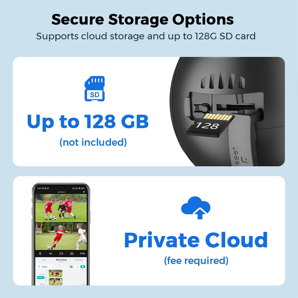 ANBIUX 4K 8MP WiFi Surveillance Camera 4MP 4X Digital Zoom PTZ IP Dual Lens AI Human Detect Outdoor Security Camera ICSEE App