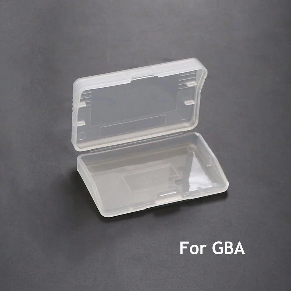 JCD 10pcs Plastic Game Cartridge Card Case for GameBoy Color GBC GBA GBP Gaming Cards Anti-Dust Clear Protective Box