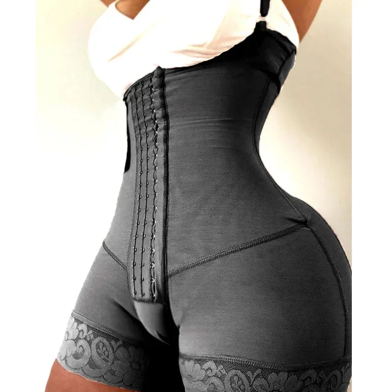 AfruliA High Compression Shapewear Tummy Control Full Body Shapers Waist Trainer Bodysuits Butt Lifter Fajas Colombianas Girdles