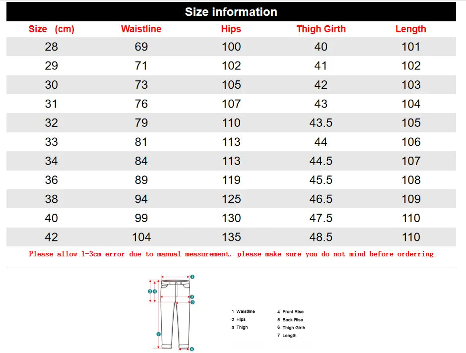 Mens Elastic Waist Jeans Relaxed Fit Men's Blue Jeans with Elastic Waist with Zipper and Button