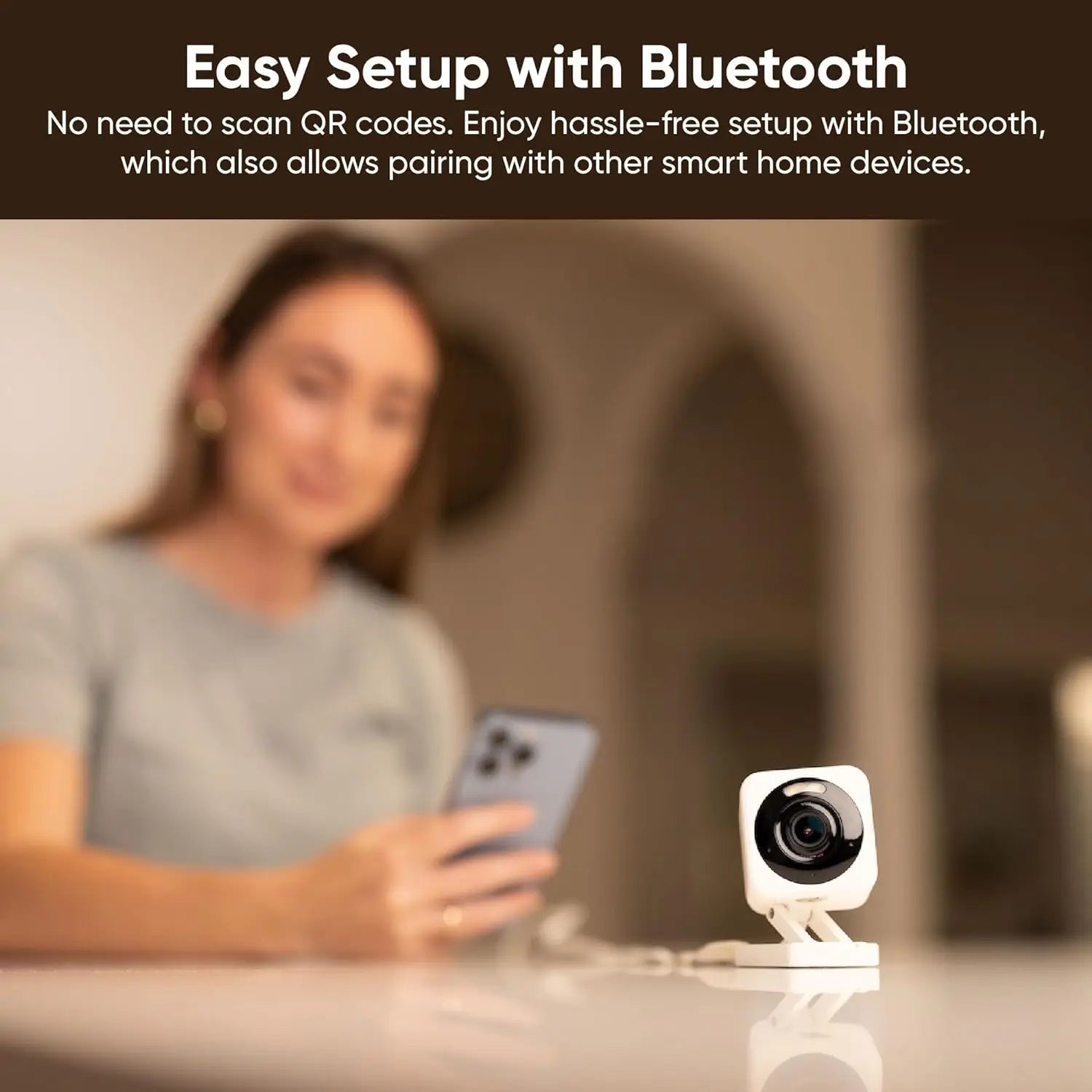 Wyze Cam v4, 2K Wi-Fi Smart Home Security Camera, Indoor/Outdoor Pet/Baby Monitor, Motion Activated Spotlight/Siren, 2-Way Audio