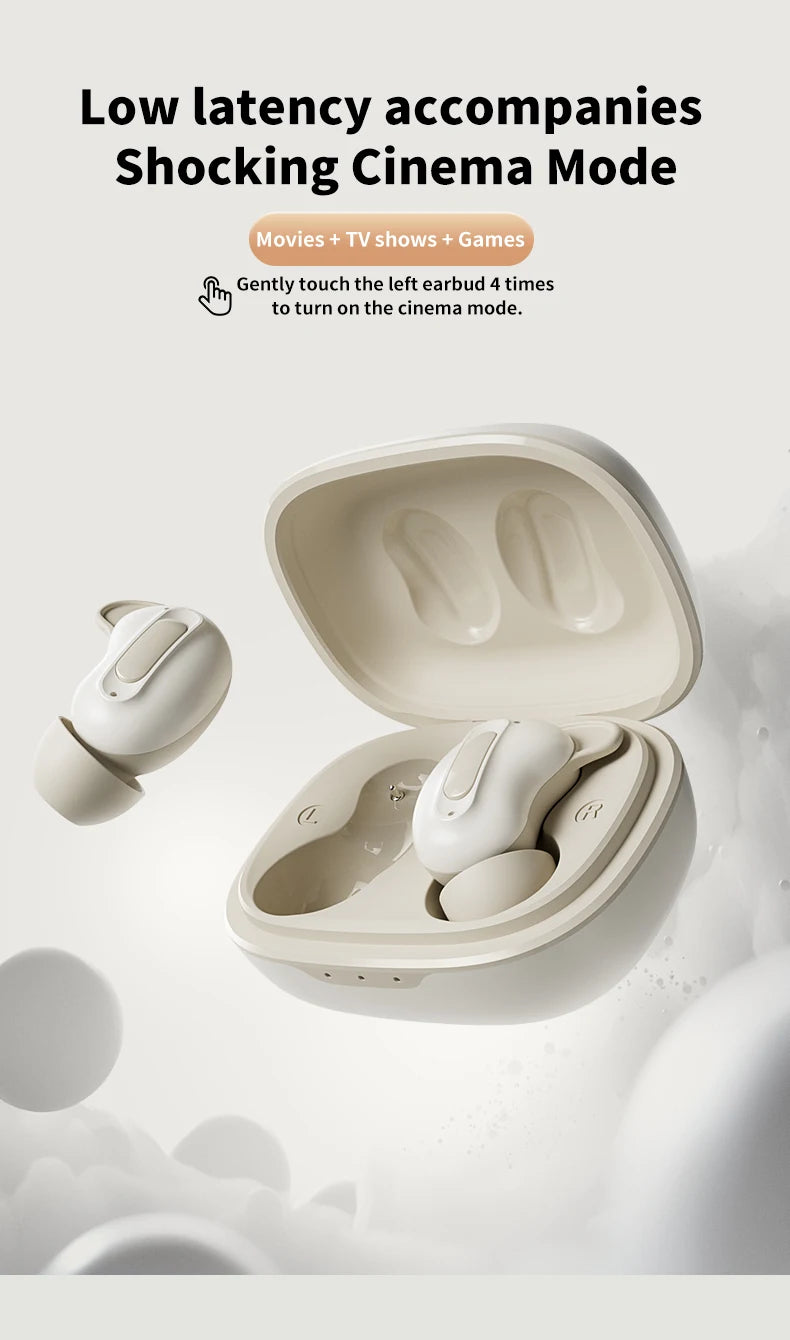 Xiaoyou In-Ear Bluetooth Headphones with Active Noise Cancellation, Specialized for Sleep