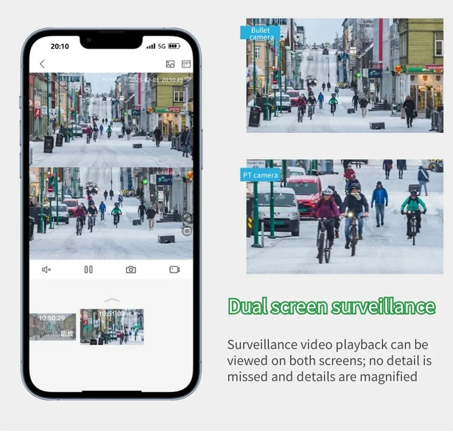 XMEYE 6MP POE PTZ Dual Lens IP CCTV Camera Video Surveillance Security Outdoor Two Way Audio Street ONVIF Full Color Auto Track