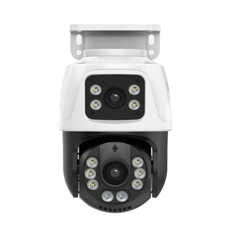 XMEYE 6MP POE PTZ Dual Lens IP CCTV Camera Video Surveillance Security Outdoor Two Way Audio Street ONVIF Full Color Auto Track