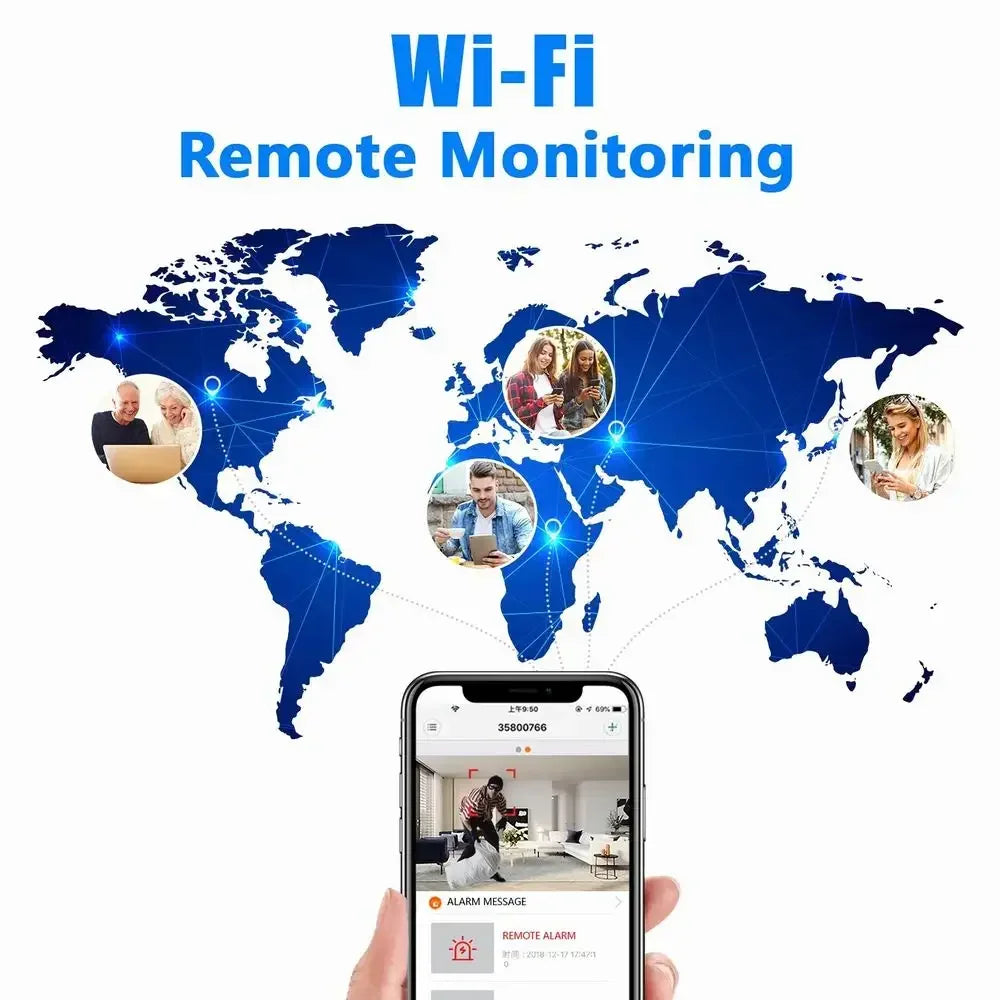 4K HD Smallest Mini Camera Espia Wifi Security Smart Home Surveillance Small Wifi Cam LR Night Vision Motion Detection Body Cam