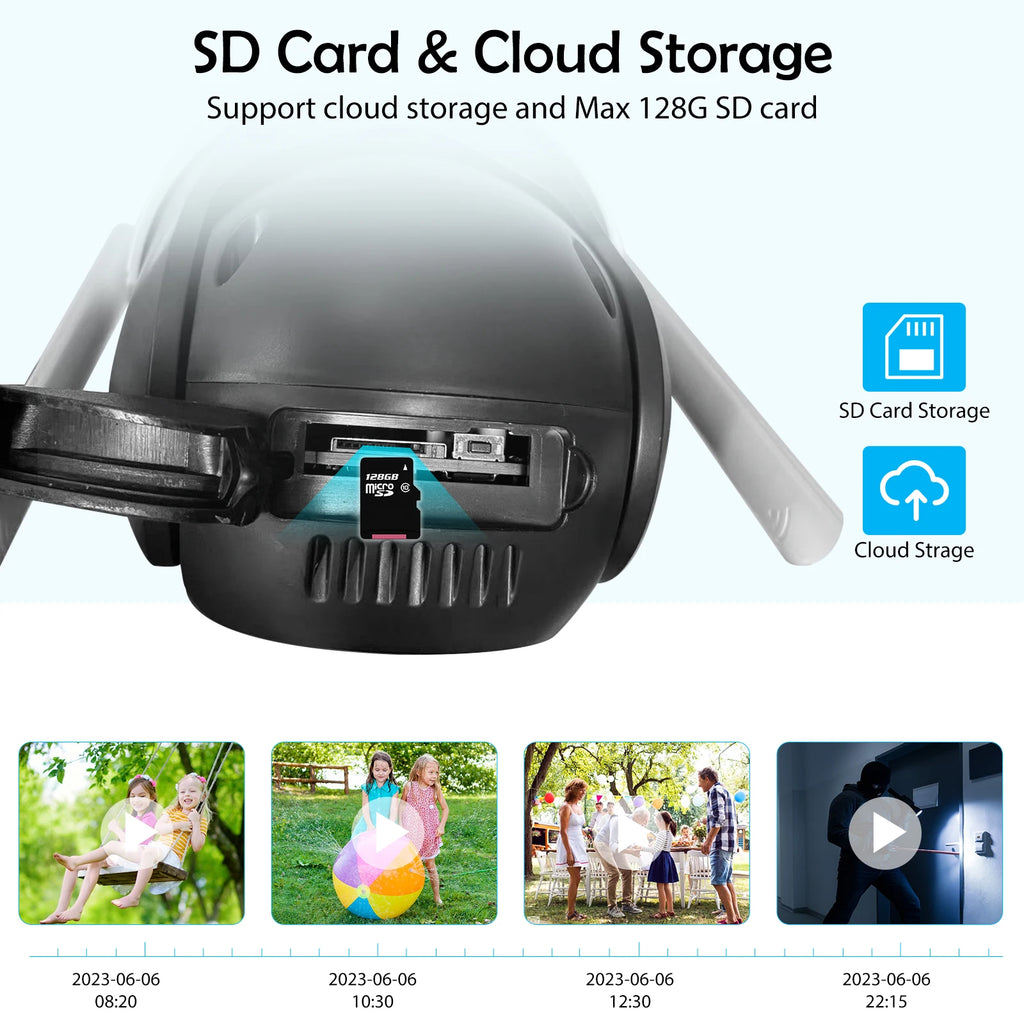 XMEYE 6MP POE PTZ Dual Lens IP CCTV Camera Video Surveillance Security Outdoor Two Way Audio Street ONVIF Full Color Auto Track