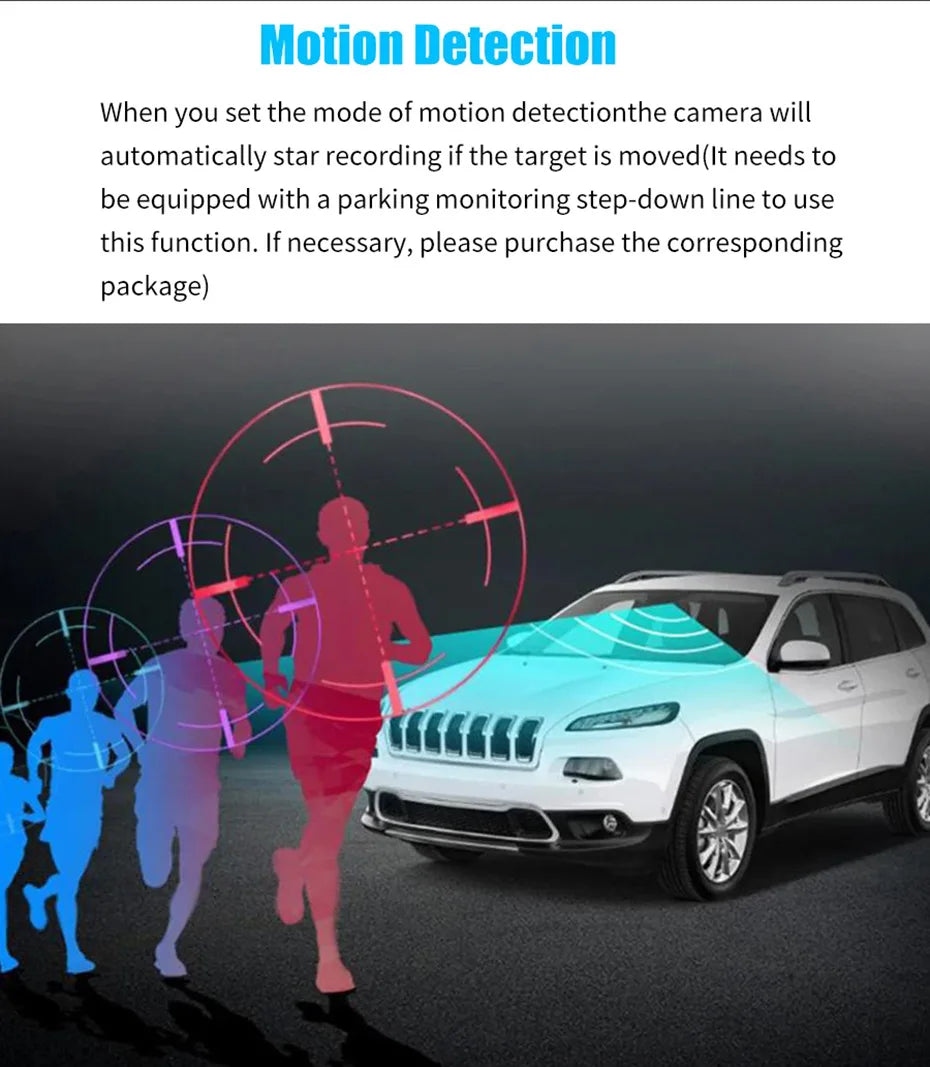 dashcam for car Black box Driving Video Recorders 4K WiFi Mini Front Camera Dash Cam 24H Parking Monitor Car Recording camera