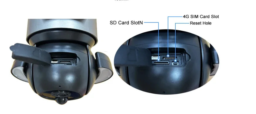 SHIWOJIA 4MP WIFI Solar Camera 4G Sim Card PIR Human Detection Solar Battery Security Camera CCTV Video Surveillance Outdoor Cam