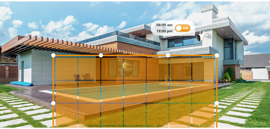 IMOU Outdoor Bullet 2C 5MP Wifi Camera Weatherproof AI Human Detection Outdoor Surveillance ip Camera