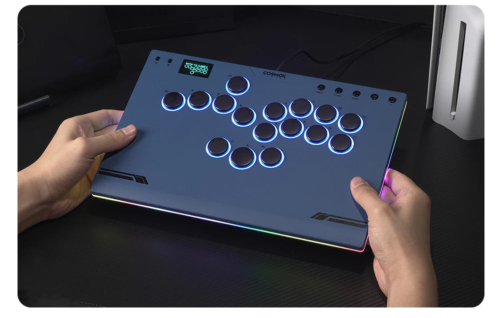 Haute42 M-Ultra Gen 2 Aluminium Alloy Leverless Hitbox Controller  For PC/ Ps4 / ps5/Steam Stickless Arcade Stick Controller