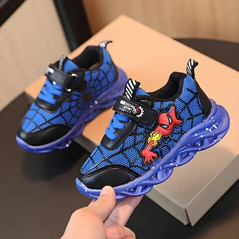 2025 Autumn New Style Children's Casual Shoes Boys Fashion Led Lighted Shoes Soft Bottom Kids Sneakers Boys Sports Footwears