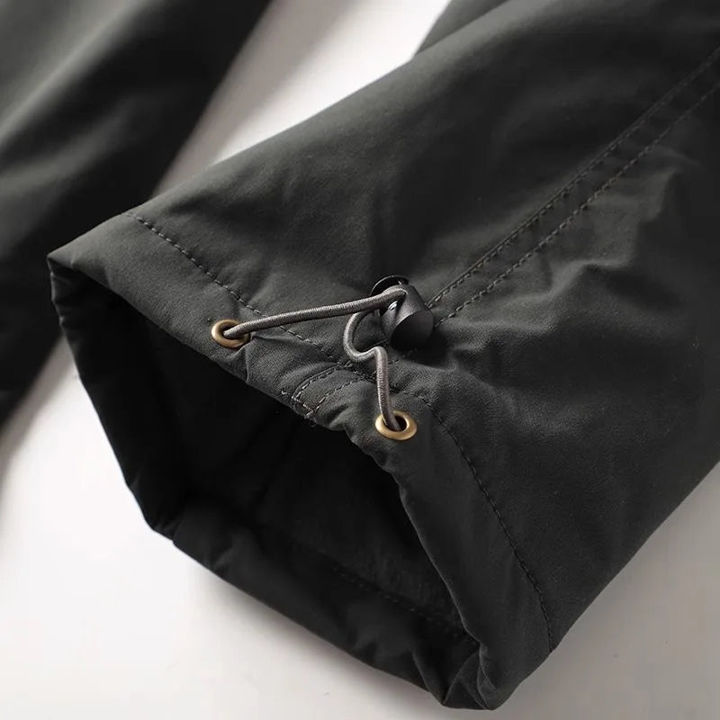 Naturehike Tooling Pants Thick Waterproof Fleece Cargo Pants Men Women Outdoor Multi-pockets Loose Straight Overall Trousers