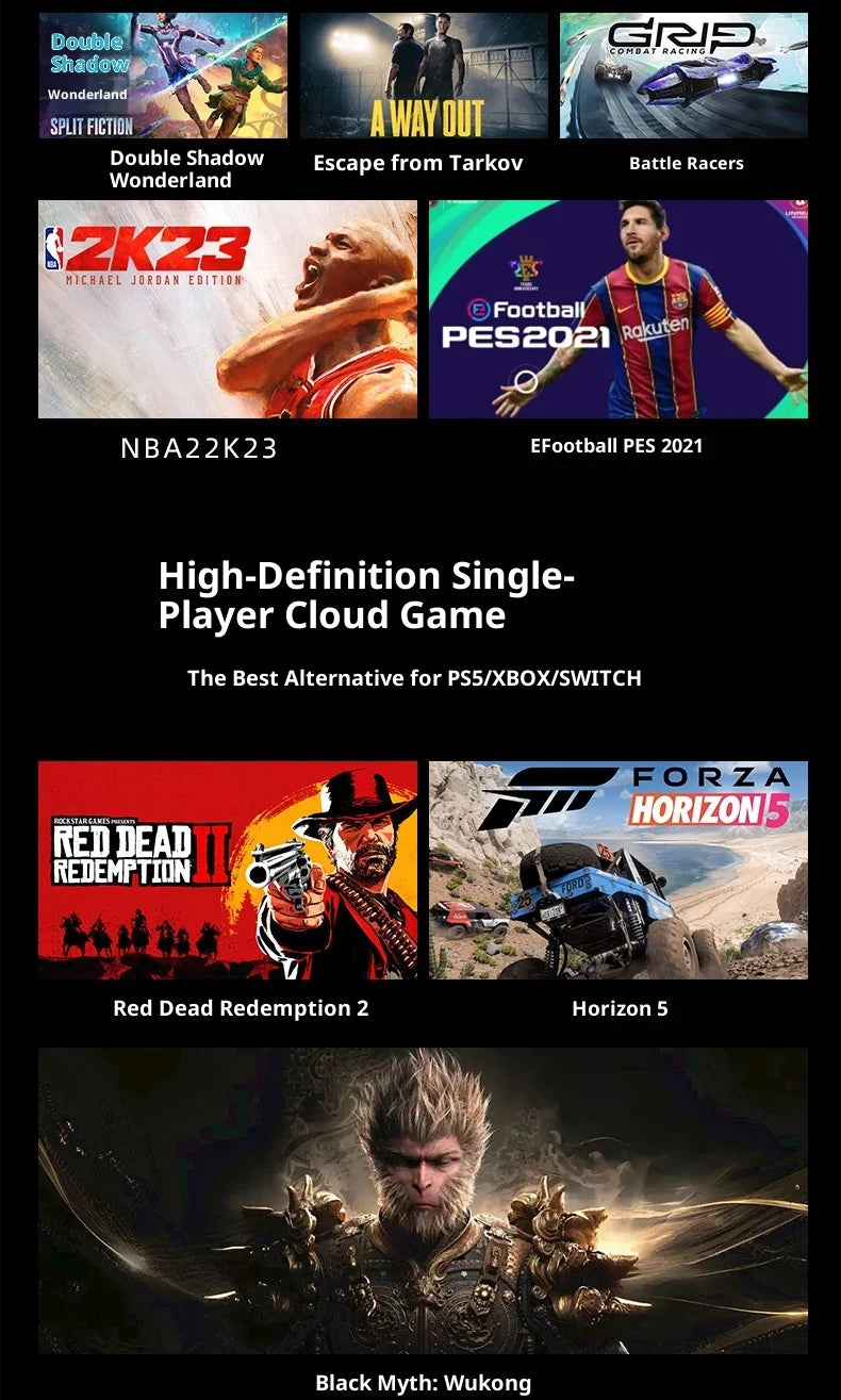 2025 New E5ultra Handheld Game Console With Dual Systems 6+128 Running Memory Cloud Gaming 5-Inch Ips Hall Joystick Game Console