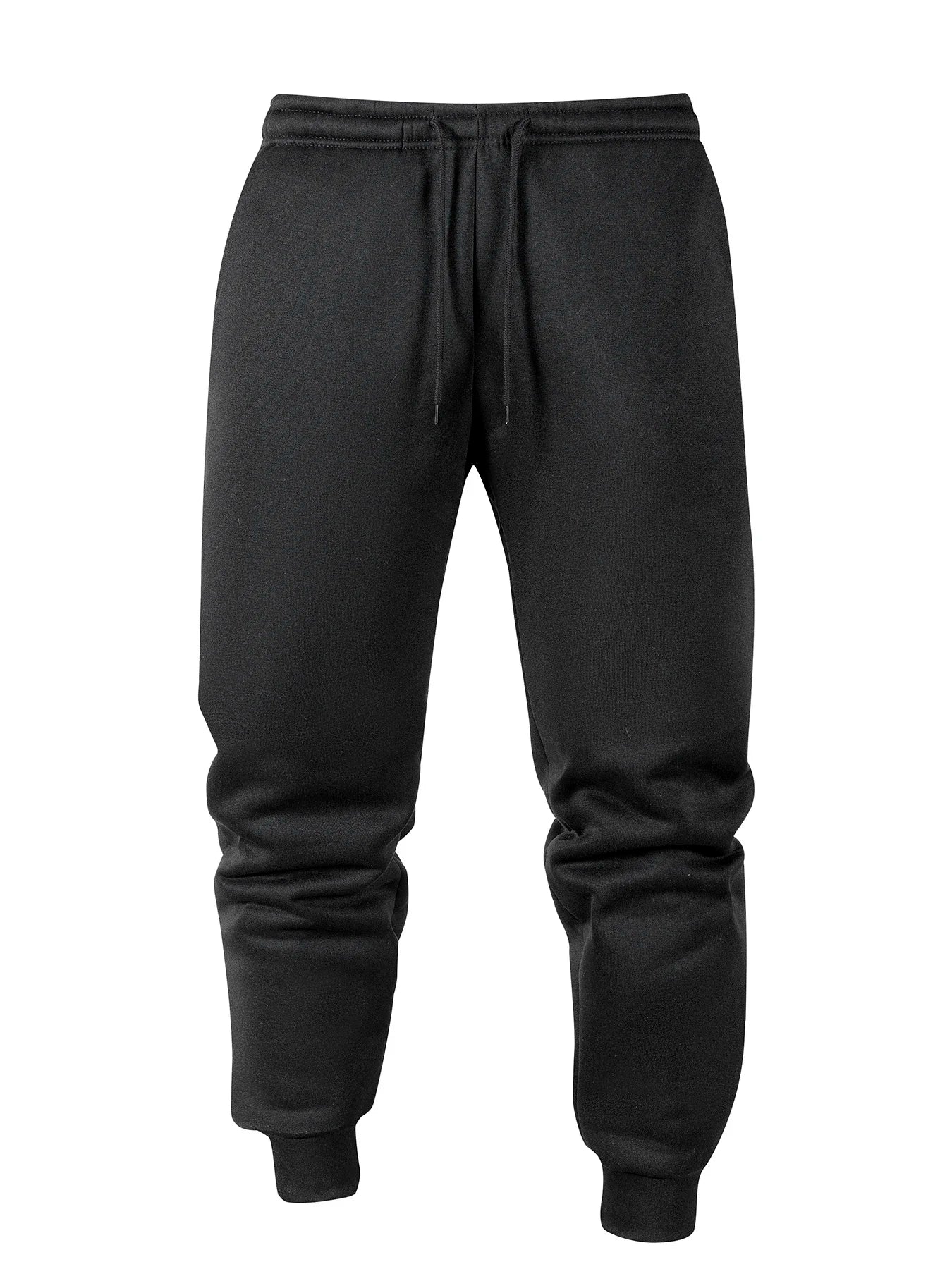 Autumn Winter Men's Casual Sweatpants Solid Color Warm Trousers Elastic Waist Jogging Sports Pants Fashion StreetWear Long Pants