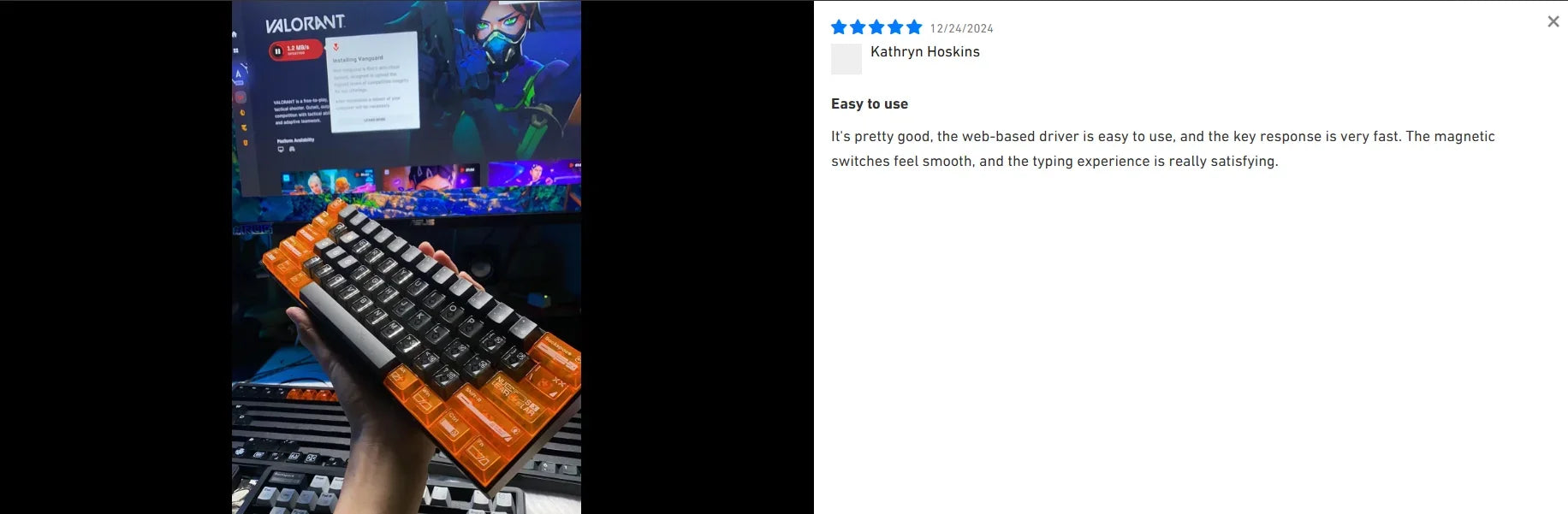 MCHOSE ACE68 Magnetic Keyboard 0.125ms 128K Sampling Rate Wired Mechanical ACE60 Pro for Gaming 0.01mm RapidTrigg 8000Hz SOCD/Rs