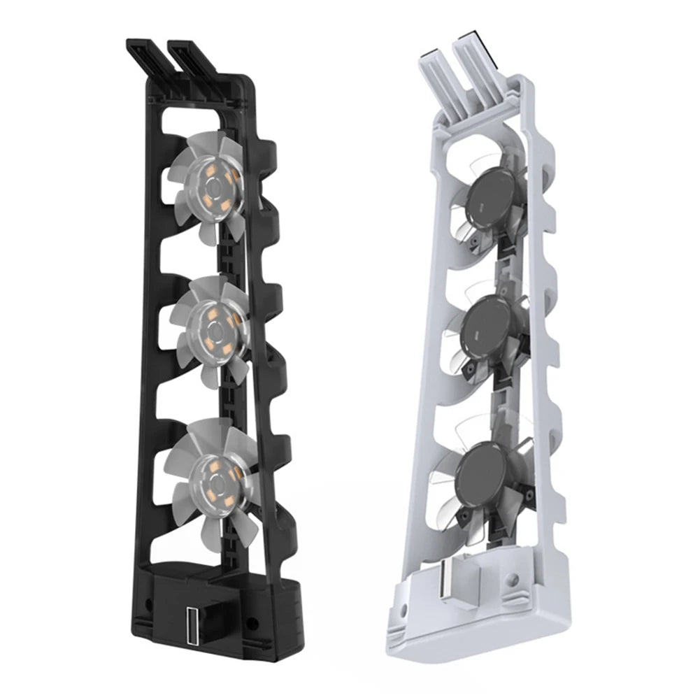 Cooling Fans for PS5 Console Air Cooler Fan with LED Light 5500 ± 1100 RPM igital Editions Cooling System Gaming Accessorie