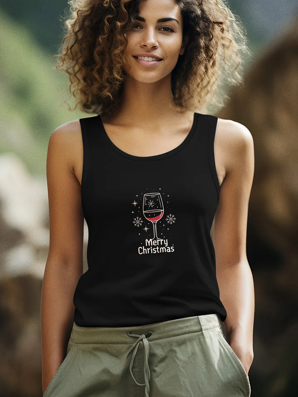 Loose plus size wing pattern printed round neck white vest summer casual sleeveless top women's clothing