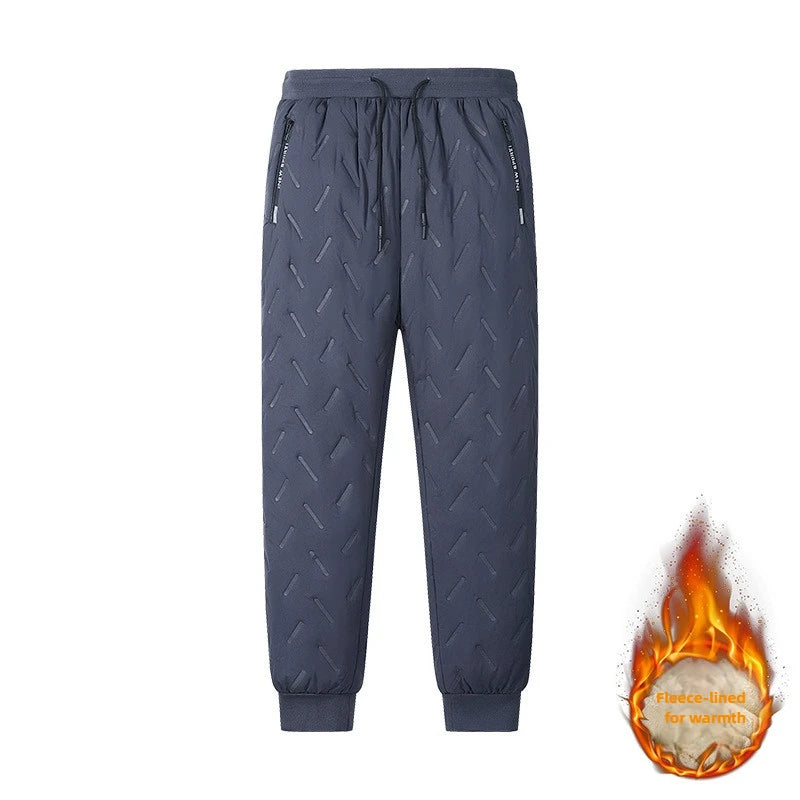 Men's Winter 1-3Pc Tracksuit Set Warm Thickened Jacket Pants Vest Matching 3pcs Fashion Casual Loose Fleece-Lined Outfit For Man