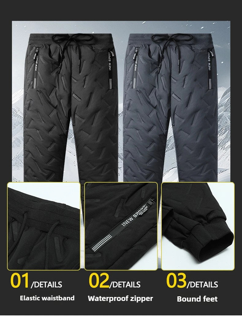 Men's Winter 1-3Pc Tracksuit Set Warm Thickened Jacket Pants Vest Matching 3pcs Fashion Casual Loose Fleece-Lined Outfit For Man